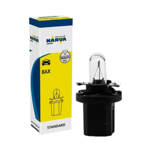 Лампа подсветки Narva 17035 BAX 10d 12V 1,2W с патроном черная