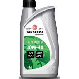 Моторное масло TAKAYAMA 10W-40 API SN/CF 1л пластик 605524